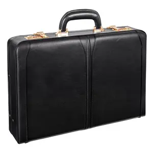 McKlein  Lawson - Black Leather Attache Case