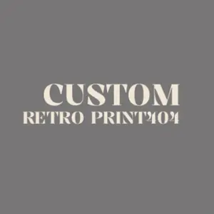 Custom Retro Print404