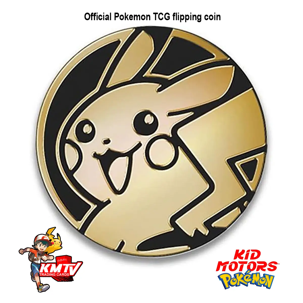 Pikachu Waving Pokemon Coin