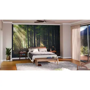 Autumn Forest Trees Wall Mural
