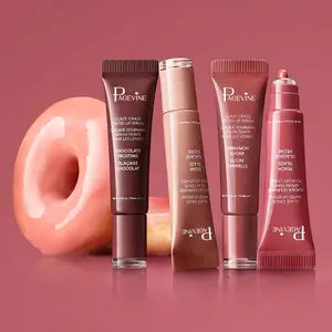 Page Vine Lip Gloss Set, Liquid Lipstick & Balm Trio, Moisturizing Long-Lasting Formula, Berry Color, Perfect for Women