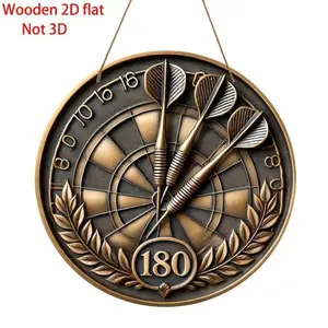 1PC 2D Plane Round Door Lintel Decoration, Wall Cornice Decoration, Perfect for Home, Bar, Kitchen, Office Decoration, Perfect Holiday Gift, Room Decoration, 20.32x 20.32cm