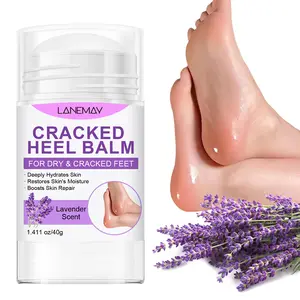 Intensive Foot Moisturizing Balm | Shea Butter + Olive Oil + Lavender Aroma | Hydrates, Soothes & Prevents Cracking | For Hands & Feet | 40g