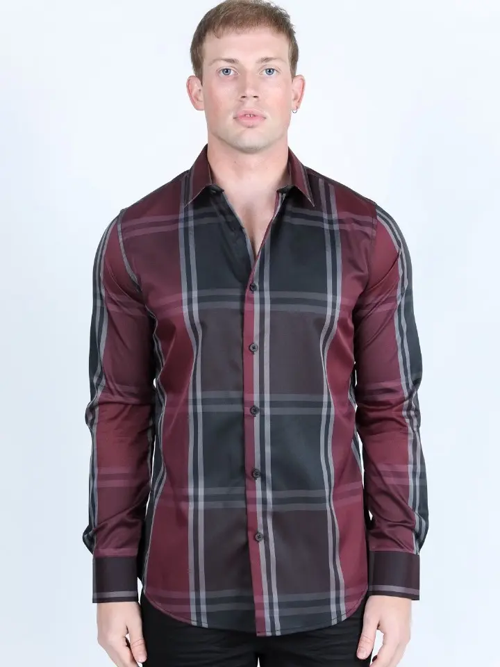 Mens Platini Shirt Black CHL9707