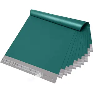 Fuxury Poly Mailers 12x15.5 Inch 50 Pcs, Waterproof Shipping Bags for Clothing, Strong Adhesive Heavy Duty Shipping Mailing Envelopes for Business, Self Seal Mailers Poly Bags,Forest Green