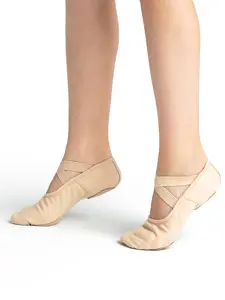 Capezio 2037C Child Hanami Canvas Ballet Shoe
