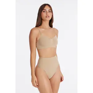 Nova Sculpt Seamless Strong Compression Bralette - Sand