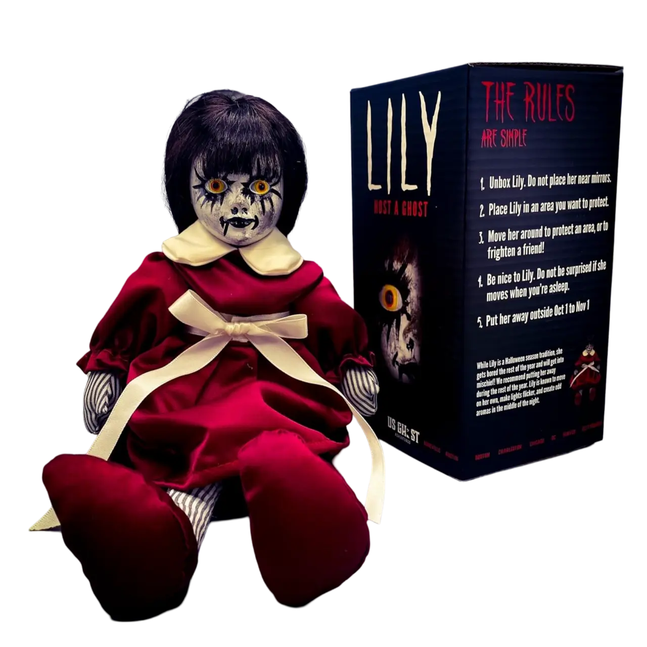 Lily Host a Ghost 13" Haunted Doll