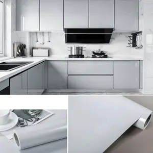 [23.62*393.70 in]Removable self-adhesive vinyl cabinet door wallpaper - waterproof and stain resistant texture film, suitable for kitchen cabinets, wardrobes, sliding doors - easy to clean