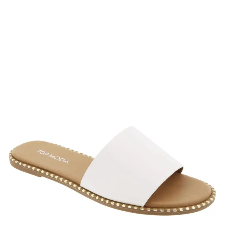 Gateth-1 Women's Sandals for Girls Comfortable and Stylish in Black White Bronze Charcoal Beige Colors