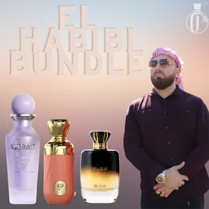 Habibi Bundle | Zakat Farah Forever + Surrati Purple Candy + Zakat Pure Gold | Women's Fragrance | 100 ML | Eau - Extrait De Parfum | Bergamot - Lemon & Tea