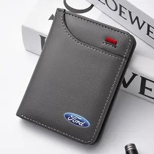 Ford Ranger S-Max Focus Galaxy Mondeo Transit Tourneo Wallet, Multi-Card Slot, Genuine Leather, Ultra Thin, ID Package, Custom Ranger