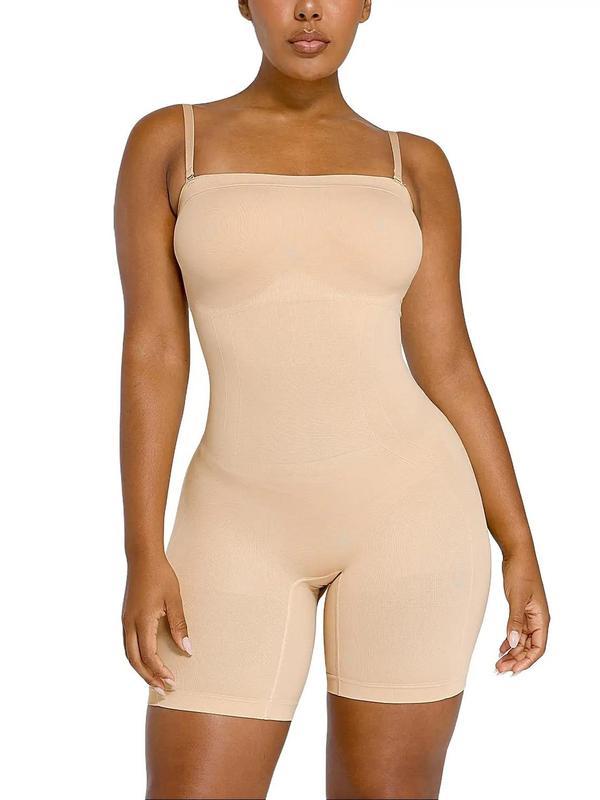 Shapellx Seamless Strapless Bodysuit Comfort Simple Womenswear