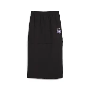 PUMA Womens X Hello Kitty Woven Maxi Skirt Casual Casual - Black