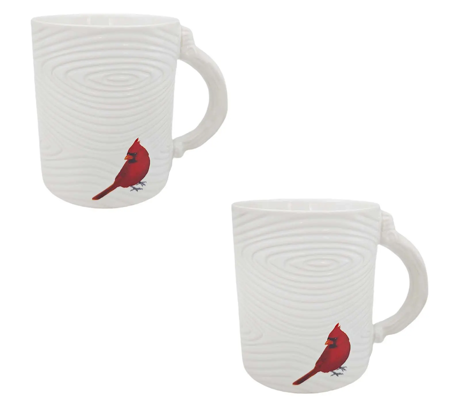 Temp-tations Set of (2) 18-oz Mugs with Figural Icon Handles Temp-tations Set of (2) 18-oz Mugs with Figural Icon Handles