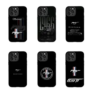 Ford Mustang Phone Cases for iPhone – Classic GT Logo & American Muscle Car Design