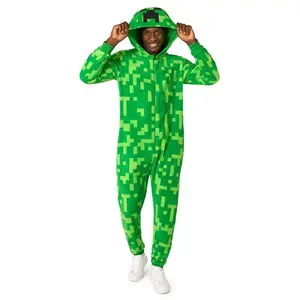 Adult Opposuits Minecraft Creeper Costume Onesie