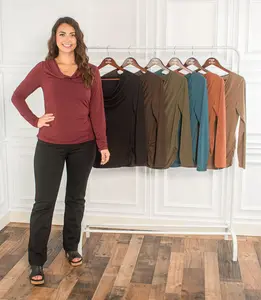 Dear Scarlett- Solid Ruched Long Sleeve *Final Sale*