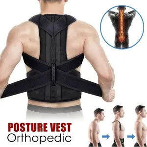 Breathable Posture Corrector – Soft Back Brace for All-Day Wear – Lightweight & Adjustable (Unisex)