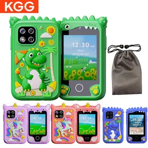 KGG Cartoon Unicorn Design Smart Phone, 8GB Cartoon Unicorn Camera MP3 Player, Educational Toy Phone for Girls Boys