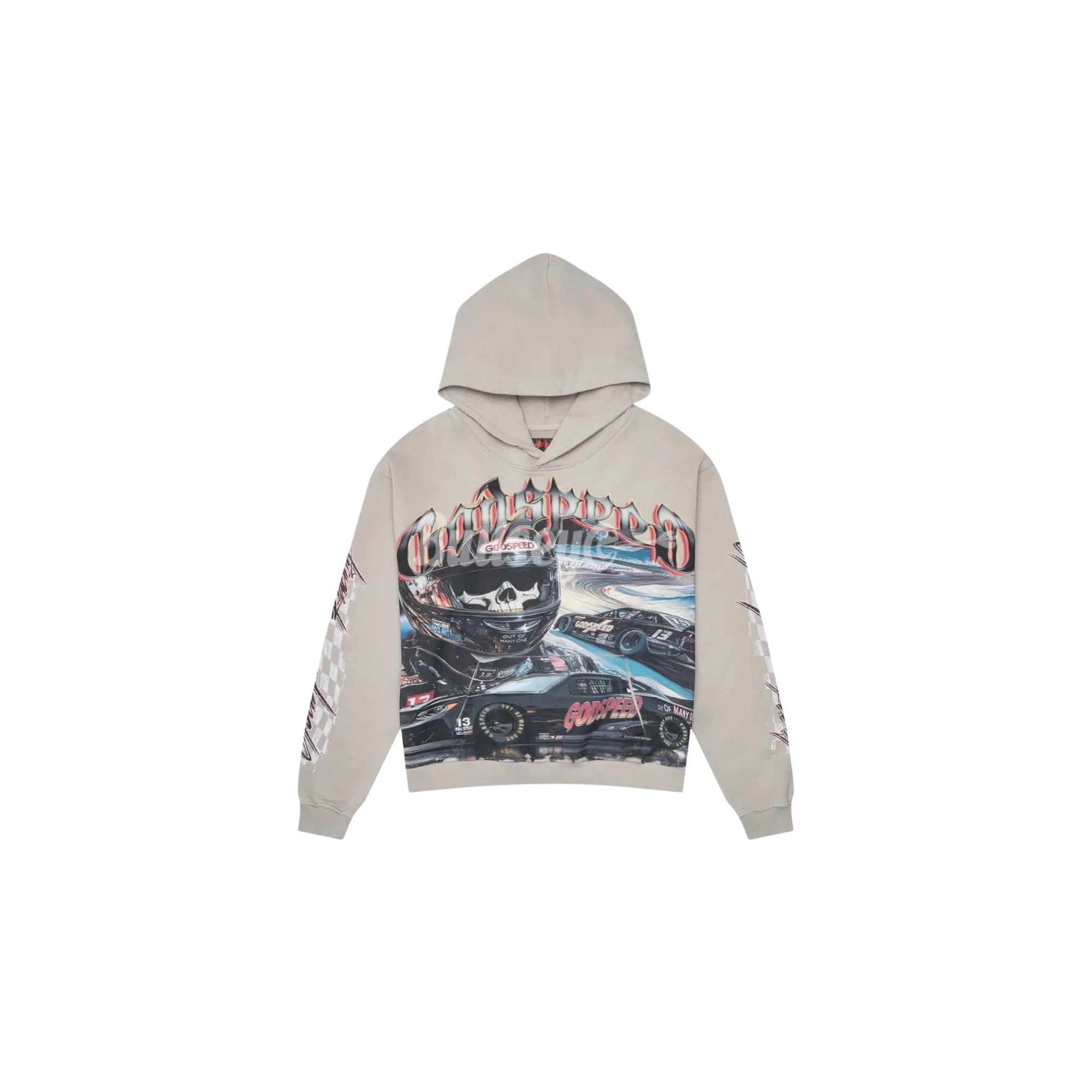 Godspeed Le Denier Stone Grey Hoodie