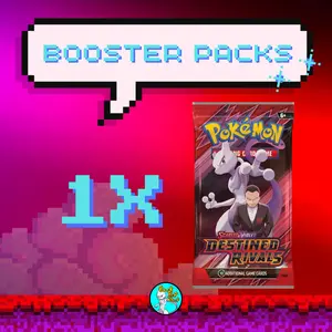 1x Scarlet & Violet - Destined Rivals Booster Packs Pokemon