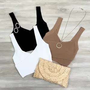 Aileen Knitted Cropped Top