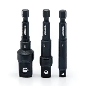 Impact Socket Adapter Set 2.5 in. 3-Piece Set for Various Devices