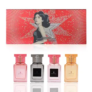 Bold Passion Perfume Gift Set, 4-Piece Luxurious Fragrance Collection, Fragrance Sets, Intense & Romantic Scent for Her, Ultimate Valentine’s Anniversary Gift