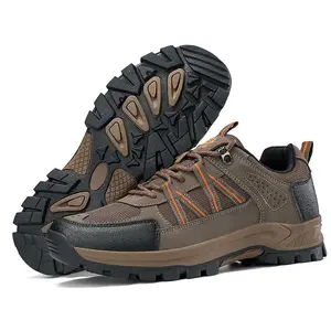 Men's Winter Waterproof Hiking Shoes - Breathable Trail Running Trekking Sneakers