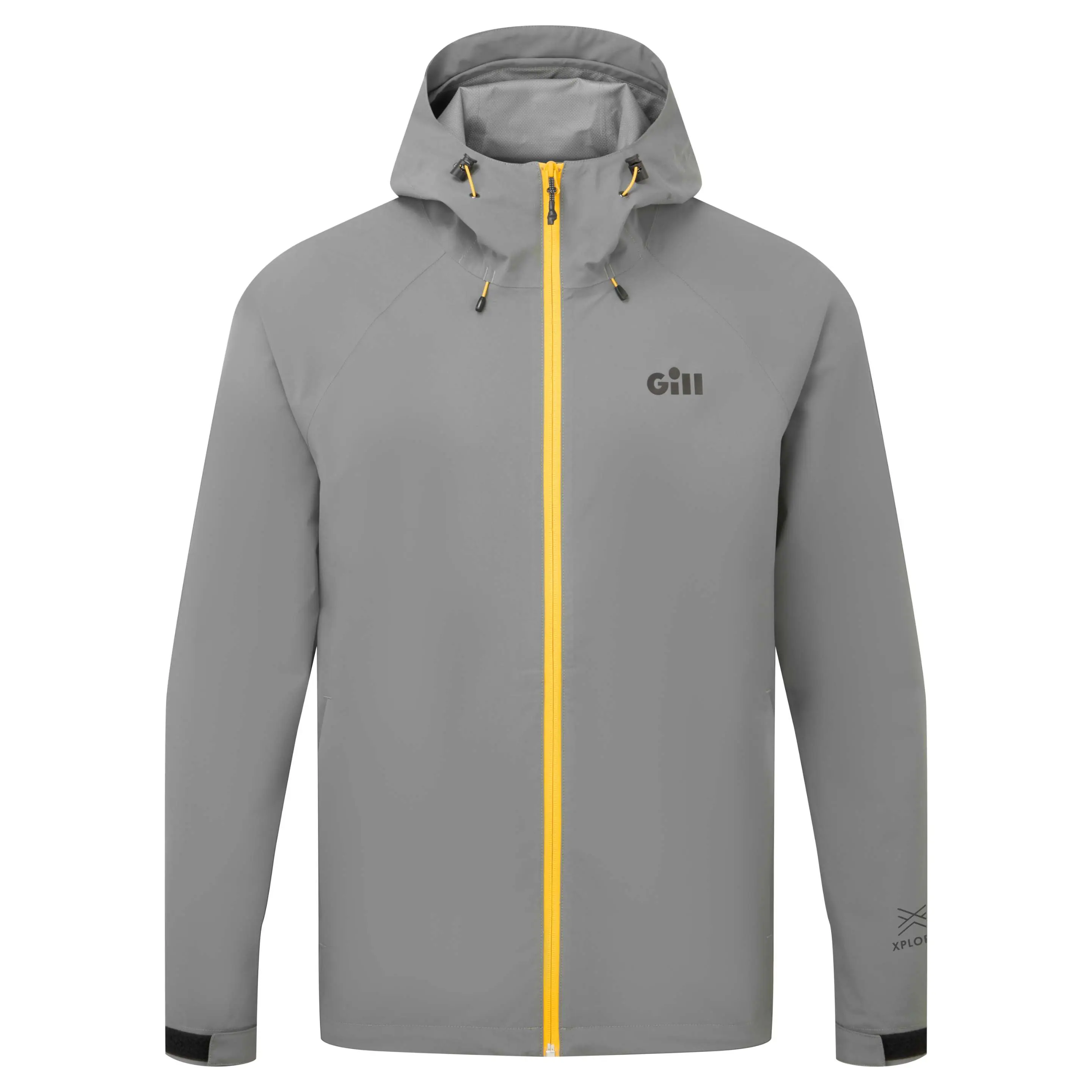 Voyager Hooded Waterproof Jacket - Ash