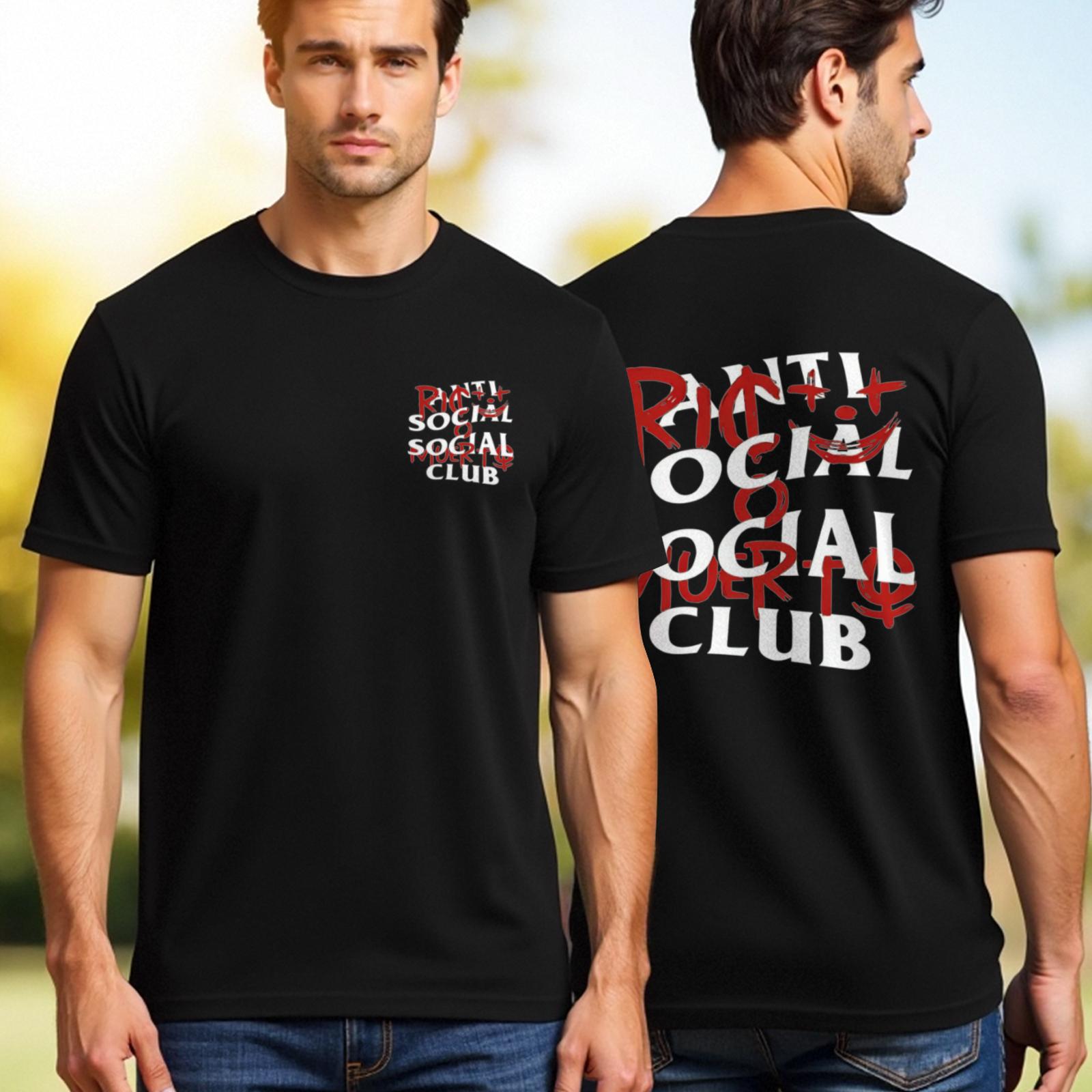 Anti Social Social Club Double-Sided Graphic T-Shirt tees