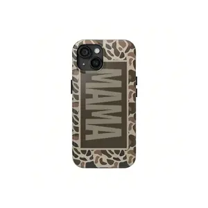 Mama Camo Phone Case, Tough Phone Case  For IPhone 17 16 15 14 13 12 11 Pro Max 8 Plus XSuitable For IPhone 17 Air