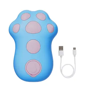 Explorinox Pet Steamy Brush Cat Paw Shape Electric Steamer Spray Massage Brush for Cats Dogs ABS Material Hot Steam Technology Grooming Tool