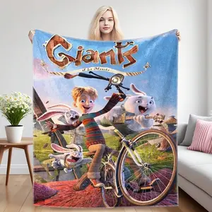 Gian Of La Mancha Custom French Veet Flannel Blanket, 60x80in Printing Art Picture Bedding Blanket, Personalized Warm Cozy Gift for Teen Girls, Ideal for Beds, Living Rooms, Christmas summerwins,summerwins cooling