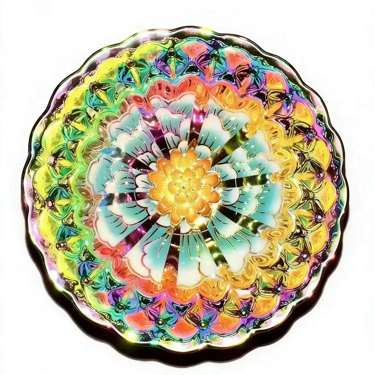 Handcrafted peony-patterned Jianzhan teapot with a lotus-shaped base and iridescent rainbow glaze, highly valuable for collectors., Chinese culture,High-temperature firing,Handcrafted ceramic cup,Wine Glass, Kung Fu Cup,Drinkware