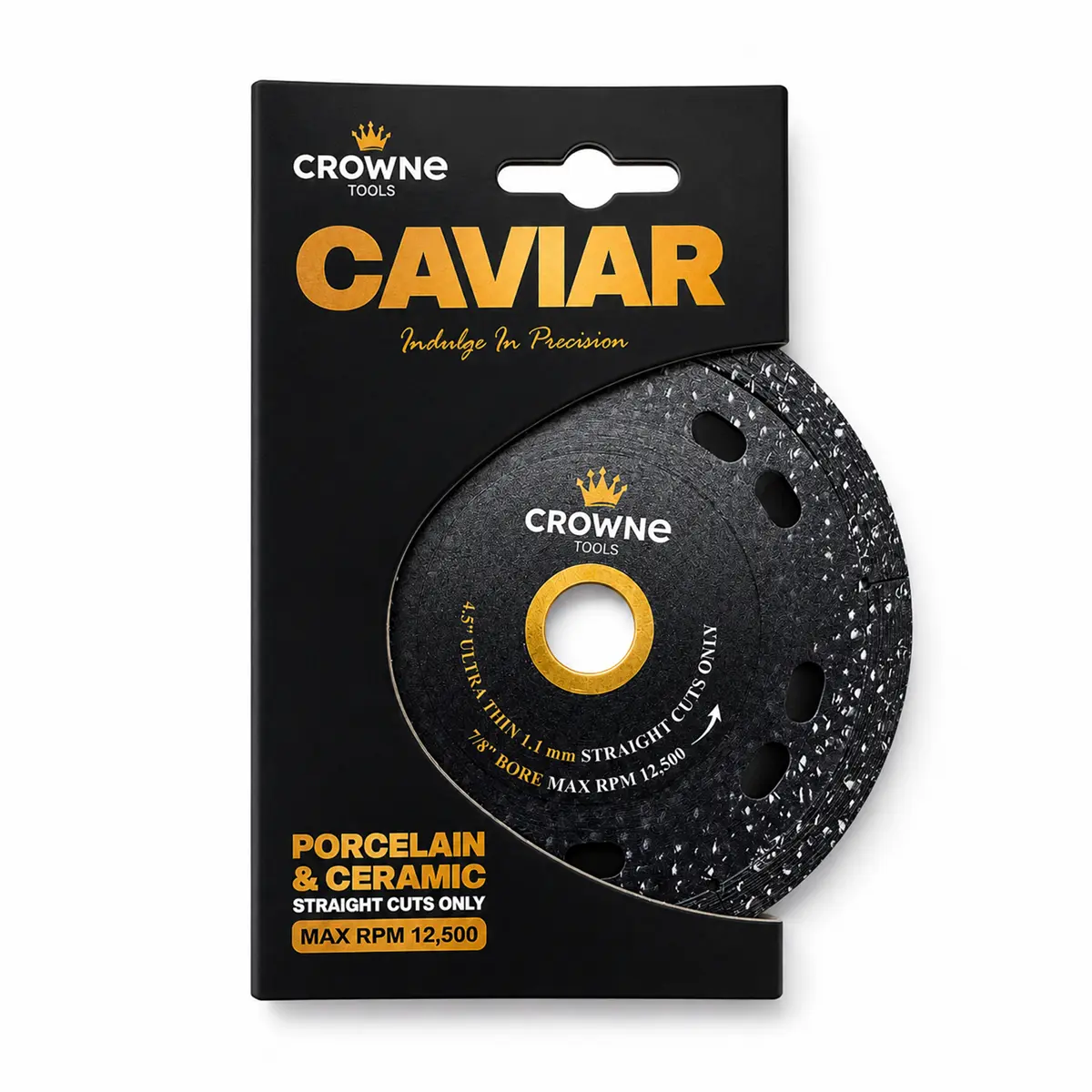 4.5 in Ultra-Thin Precision Diamond Blade, Accessory for Angle Grinders and Power Tools