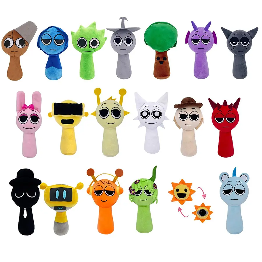 Sprunki Plush, 8Inch Sprunki Plush, 8Inch