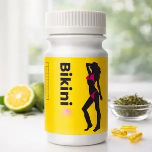 Bikini Capsules Herbal Dietary Supplement for Daily Wellness Natural Ingredients for Health Edible