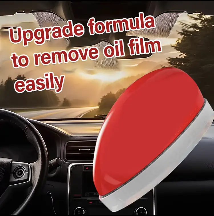 Powerful Windshield Cleaner & Oil Film Remover,provides unmatched transparency and cleanliness