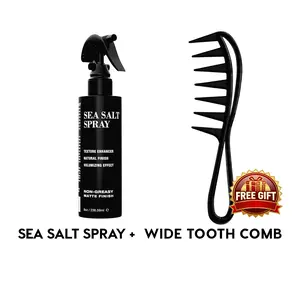 Sea Salt Spray with Wide Tooth Comb