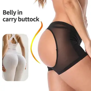 Womens Butt Lifter Panties Belly Control Seamless Body Shaper Briefs Underwear Booty Body Shaper Shapewear Lace Shorts