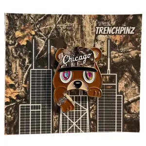 RealTree Chicago Bear Pin