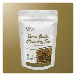 Terra Santa Cleansing Tea | Herbal Blend | Digestive Support | Made in the USA | 14 Tea Bags Terra Santa Cleansing Tea | Herbal Blend | Digestive Support | Made in the USA | 14 Tea Bags