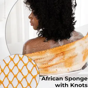 African Net Sponge, African exfoliating net Sponge, Ethically sourced real african