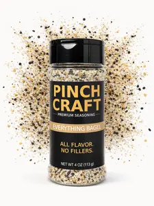 Everything Bagel Seasoning 4 oz – Avocado Toast & Egg Topper – No Fillers, No MSG | Pinch Craft
