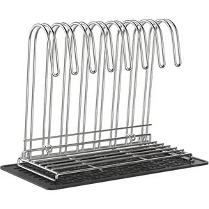 Reusable Bag Rack with Cup Drying Mat,Plastic Bag Dryer Rack Dish Drying,Collapsible Kitchen Counter Storage Organizer Sponge Holder,Dryer Rack for Silicone Storage Bag,Kitchen Must Have