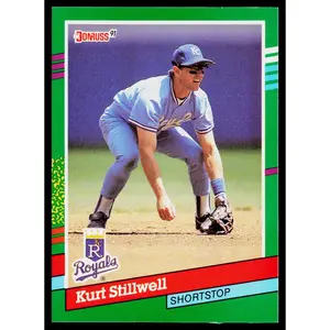 Kurt Stillwell 1991 Donruss #520 Kansas City Royals