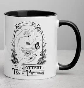 Suriel Tea Co Banned Books Mug â€“ SJM Book Lover - acr10055