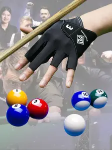 Billiard Glove, Breathable Non-slip Billiard Glove, Snooker Glove, Comfortable Billiard Accessories for Men & Women